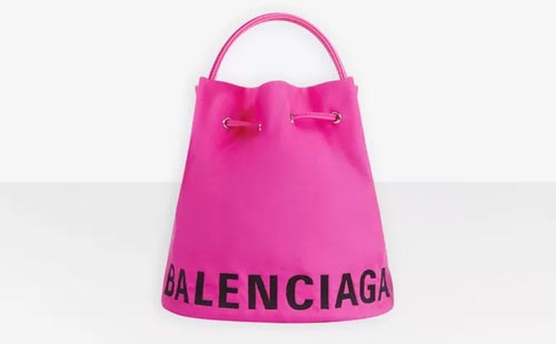 The Balenciaga bucket bag